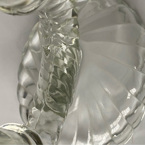 Imperial Glass Double Candle Holder Newbound 1930’s Vintage Collectible Clear - Picture 10 of 15